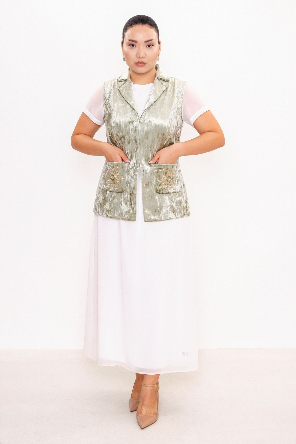 Ksas - Plus Size Cardigan (KSAS4177) - 8690200061455