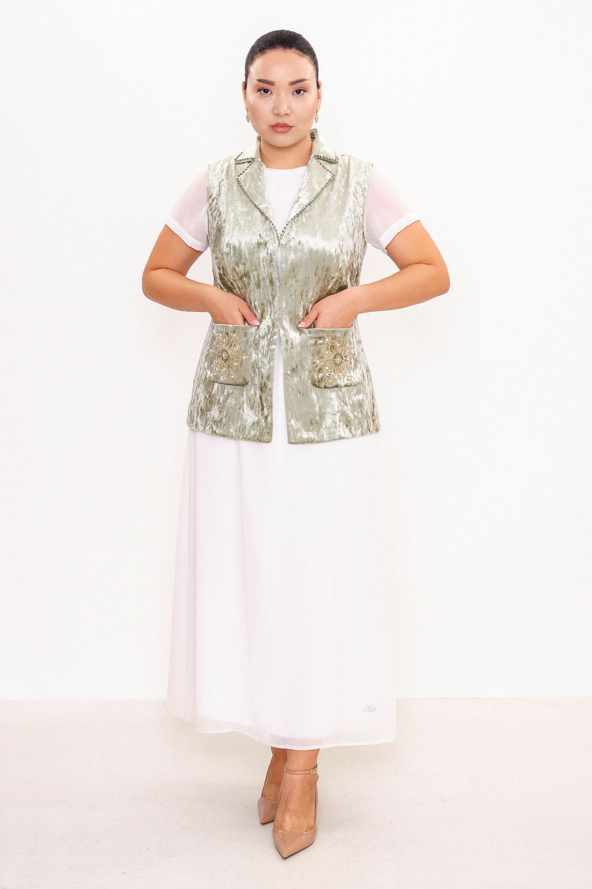 Ksas - Plus Size Cardigan (KSAS4177) - 8690200061455