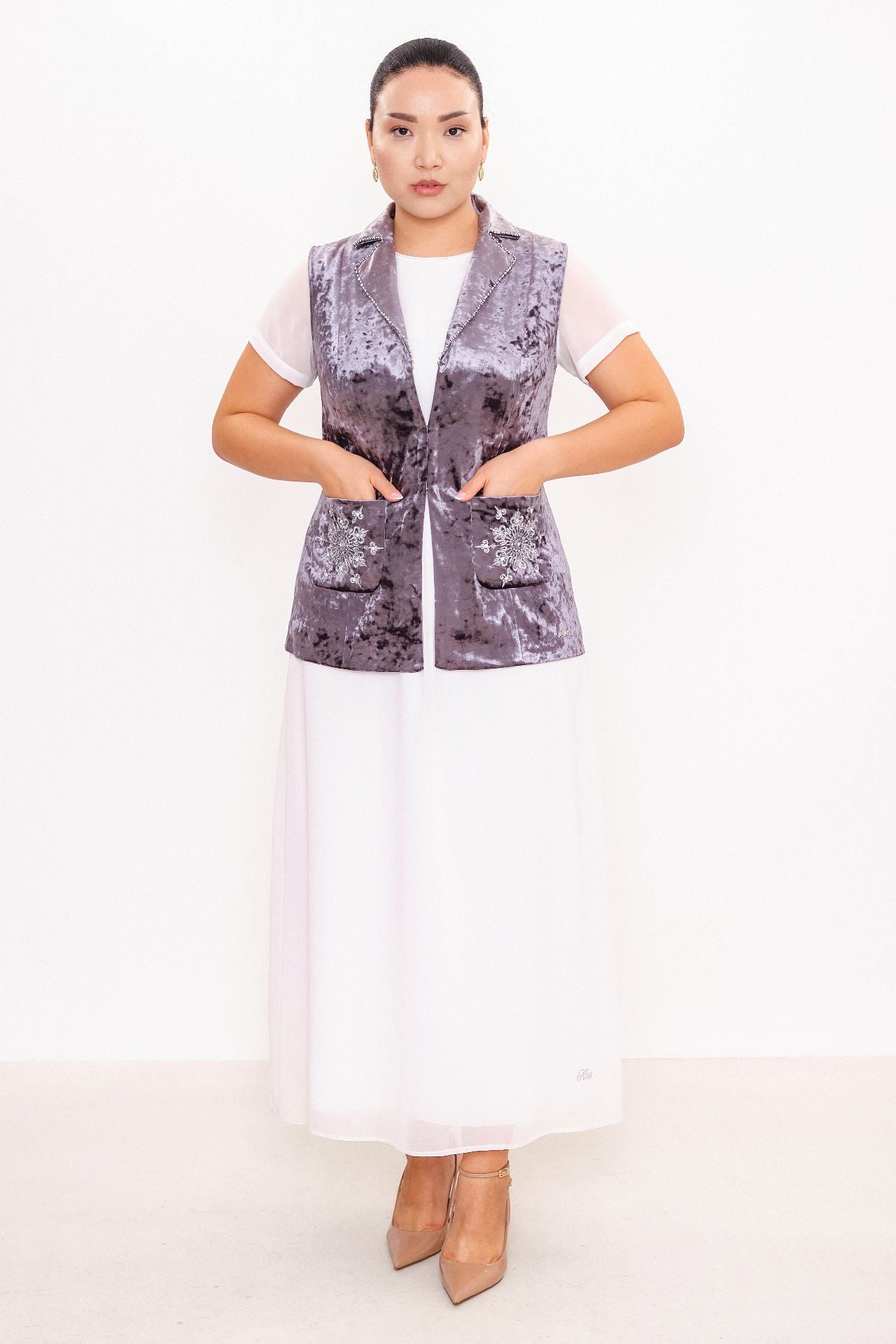 Ksas - Plus Size Cardigan (KSAS4177) - 8690200061462