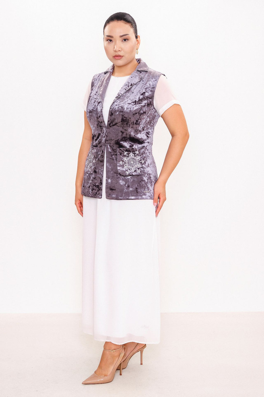 Ksas - Plus Size Cardigan (KSAS4177) - 8690200061462