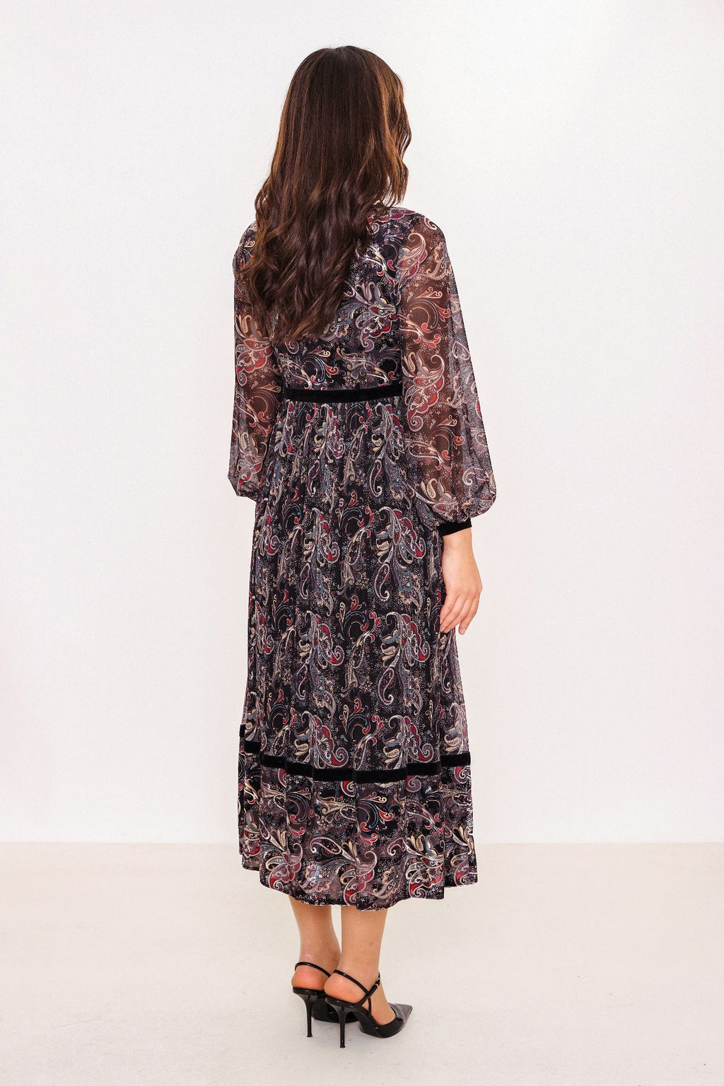 Ksas - Plus Size Dress (KSAS31552-K) - 8690200062636