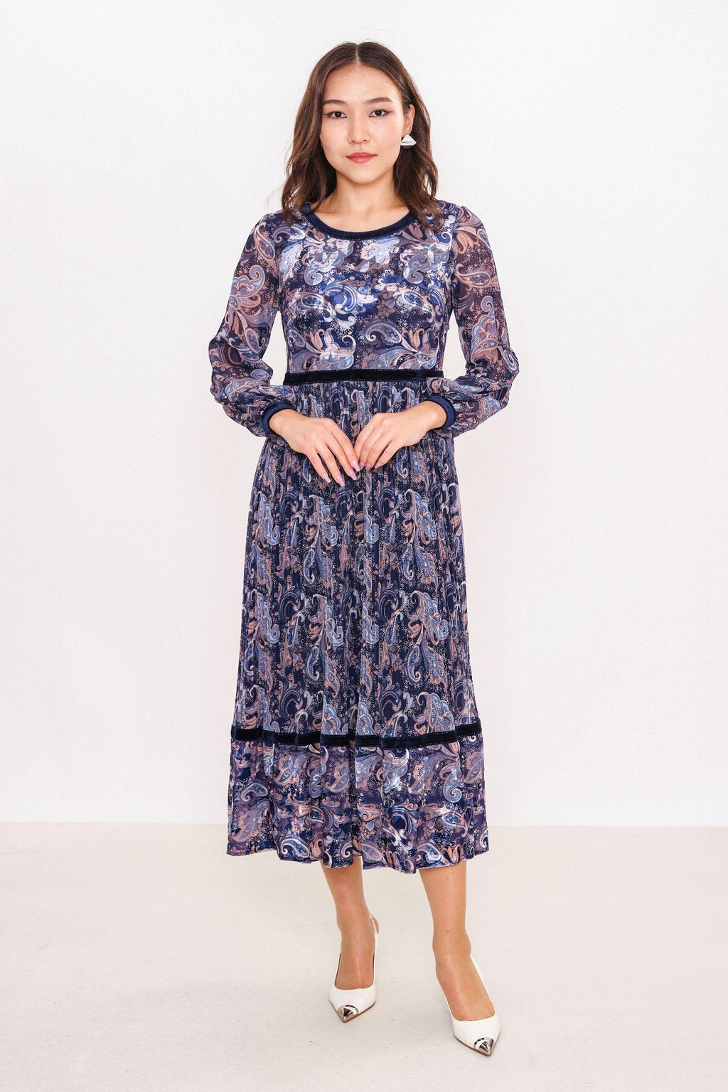Ksas - Plus Size Dress (KSAS31552-K) - 8690200062643