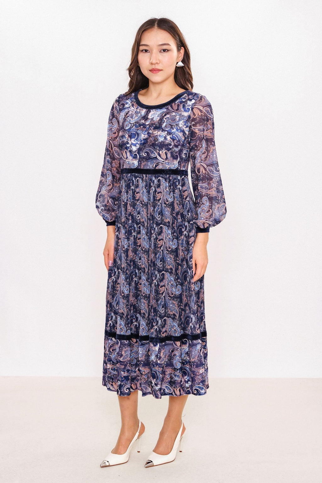 Ksas - Plus Size Dress (KSAS31552-K) - 8690200062643