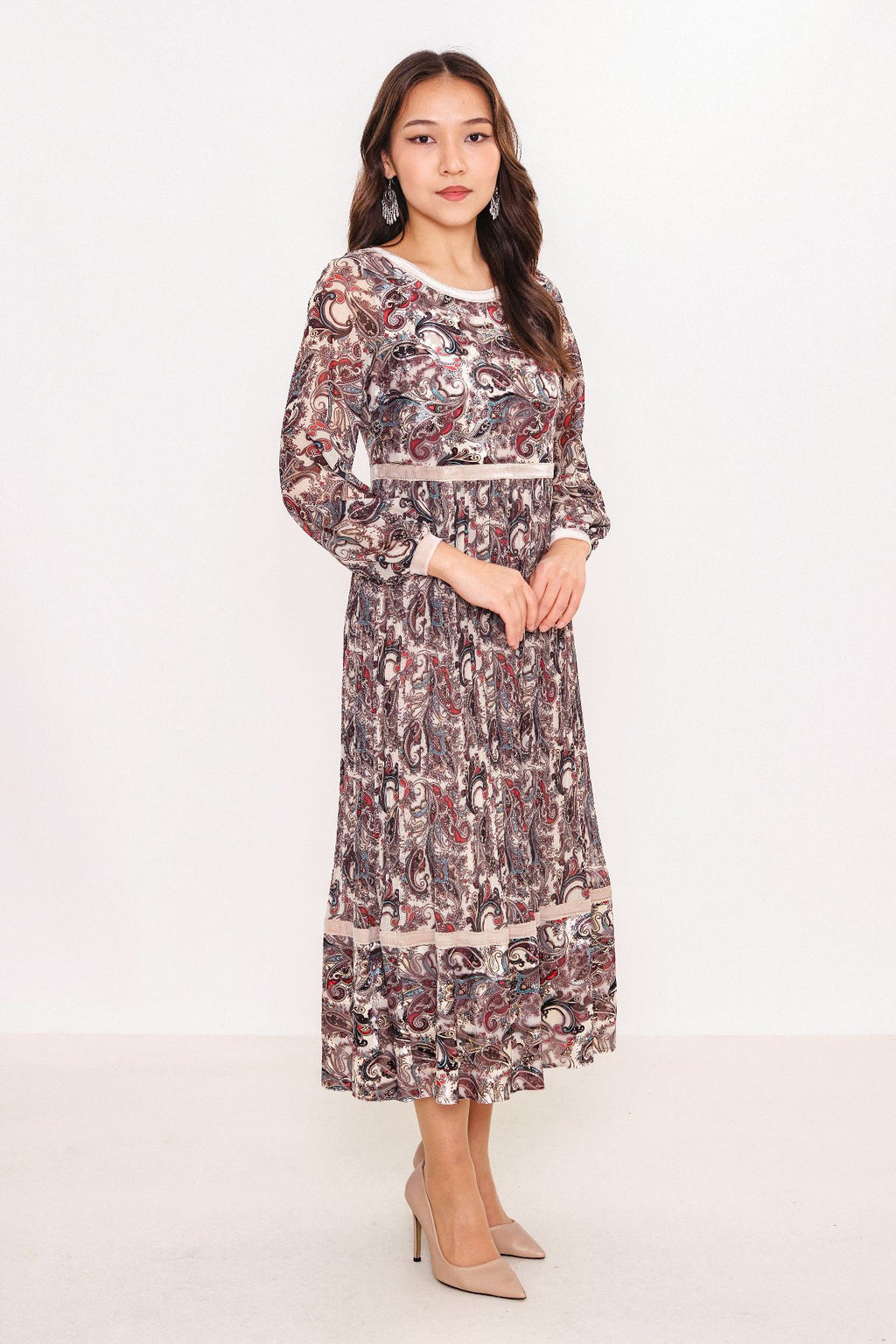 Ksas - Plus Size Dress (KSAS31552-K) - 8690200062674