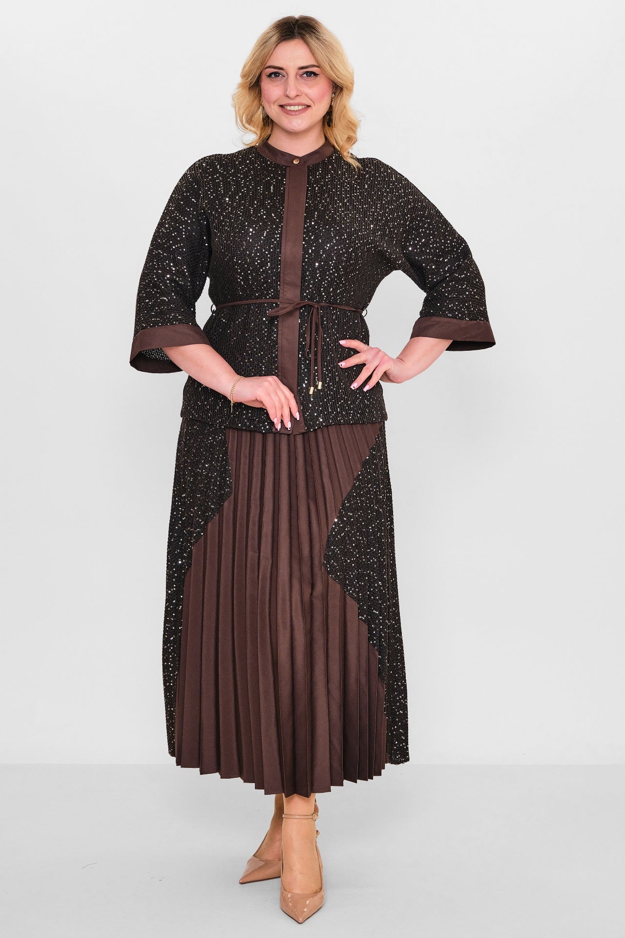 Myraang - Plus Size Suit (MYRG25K08-8449) - 8690200063428