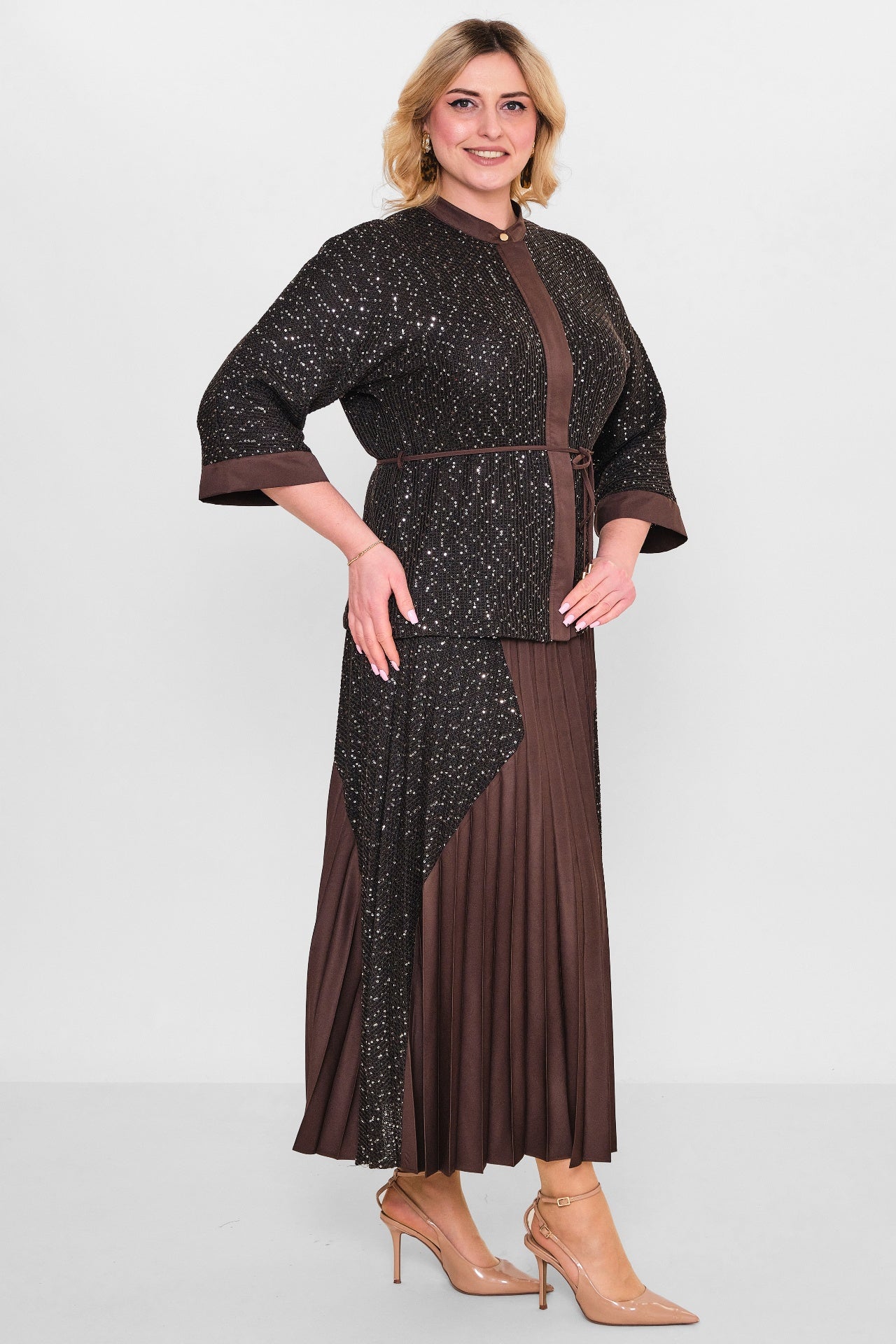 Myraang - Plus Size Suit (MYRG25K08-8449) - 8690200063428