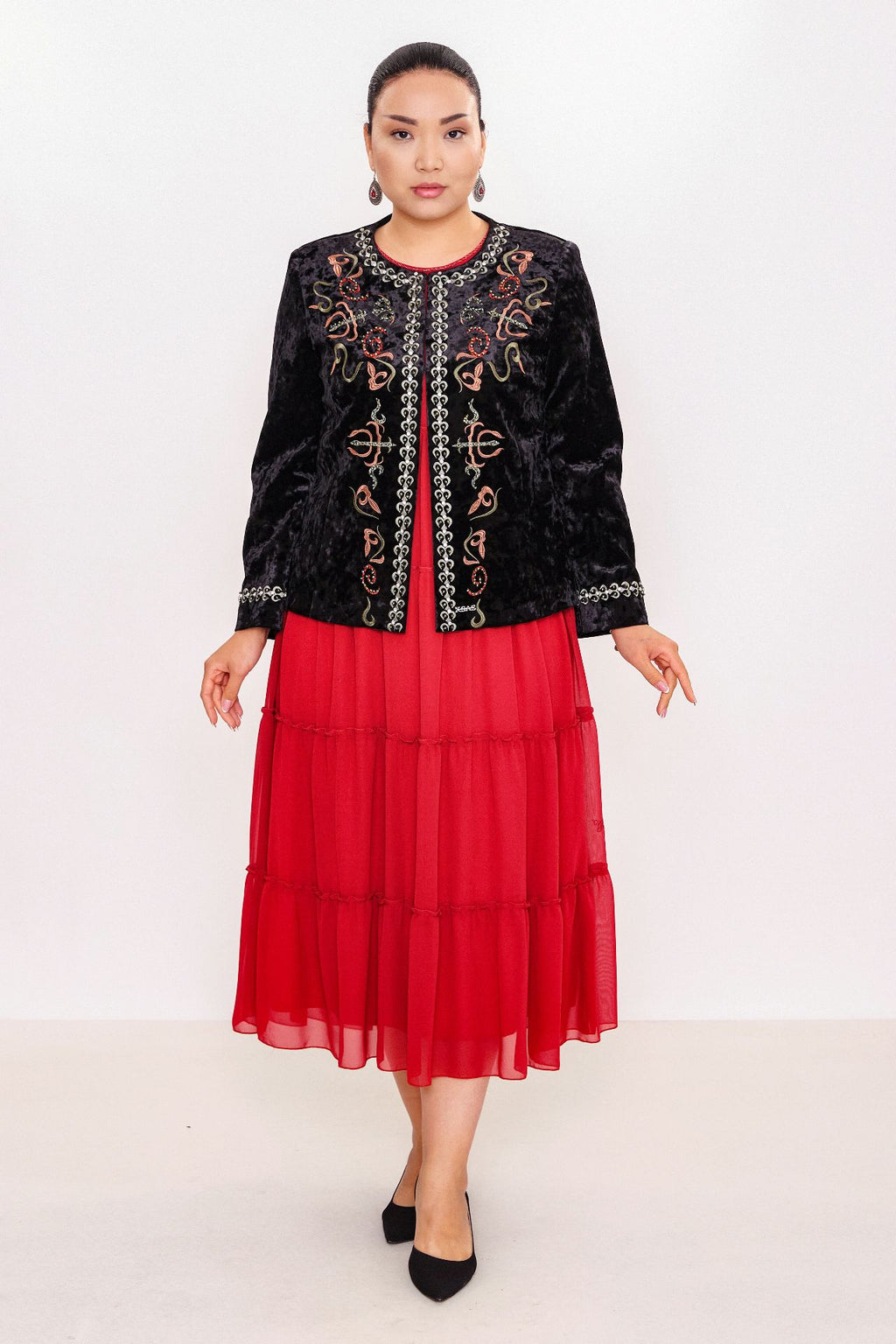 Ksas - Plus Size Cardigan (KSAS4191)