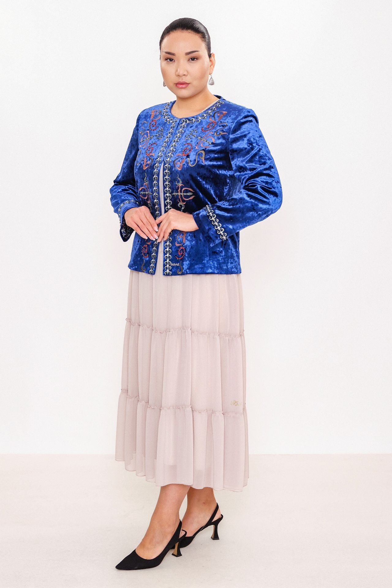 Ksas - Plus Size Cardigan (KSAS4191) - 8690200065057