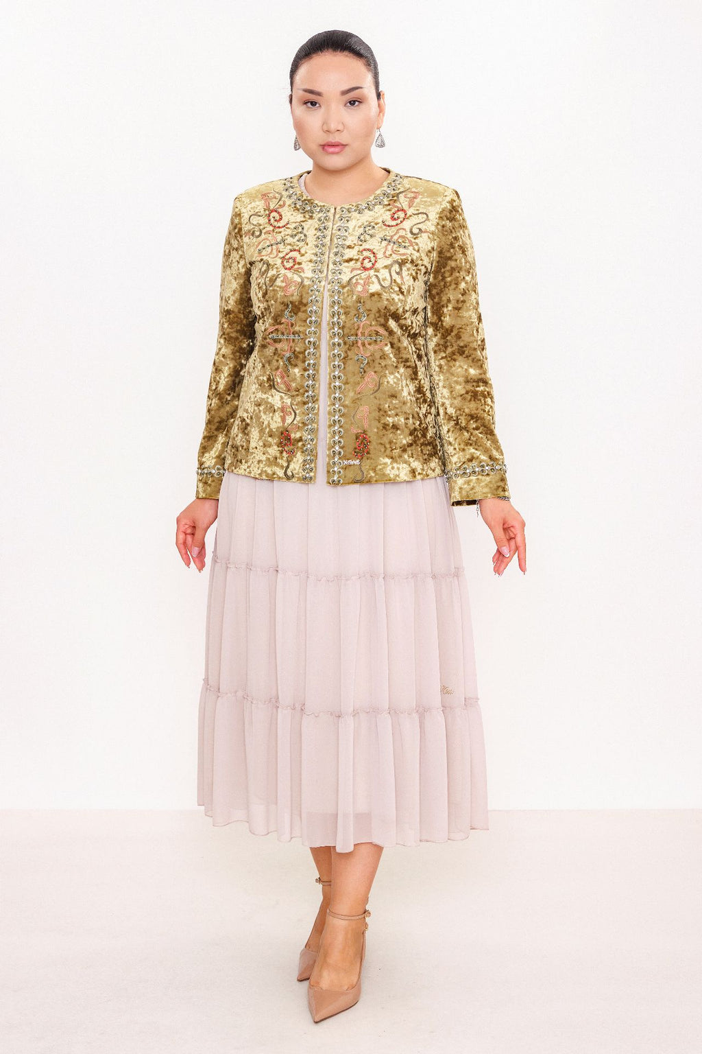 Ksas - Plus Size Cardigan (KSAS4191) - 8690200065064