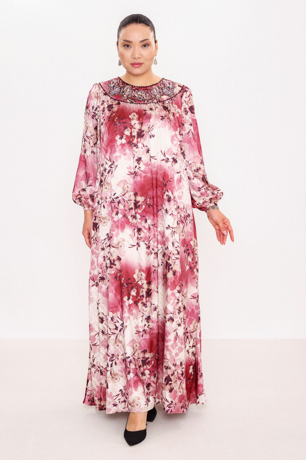 Ksas - Plus Size Dress (KSAS32369) - 8690200065095