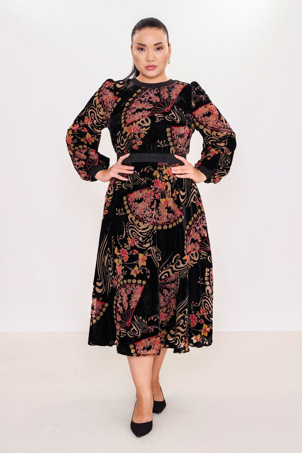 Ksas - Plus Size Dress (KSAS32374) - 8690200065118
