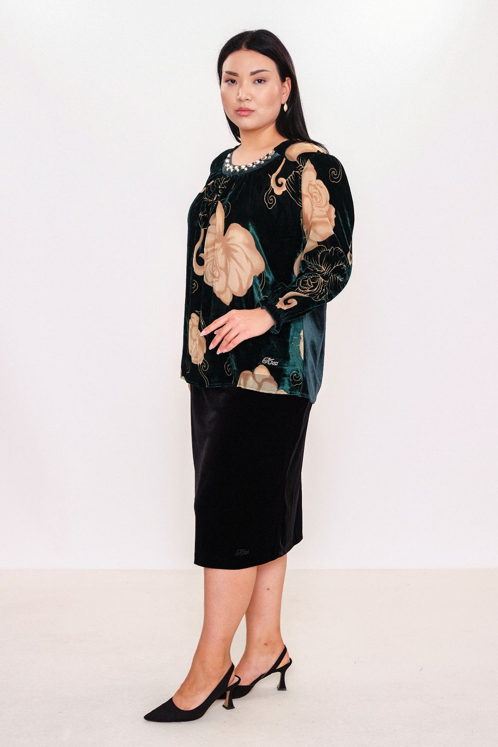 Ksas - Plus Size Blouse (KSAS13693) - 8690200067853