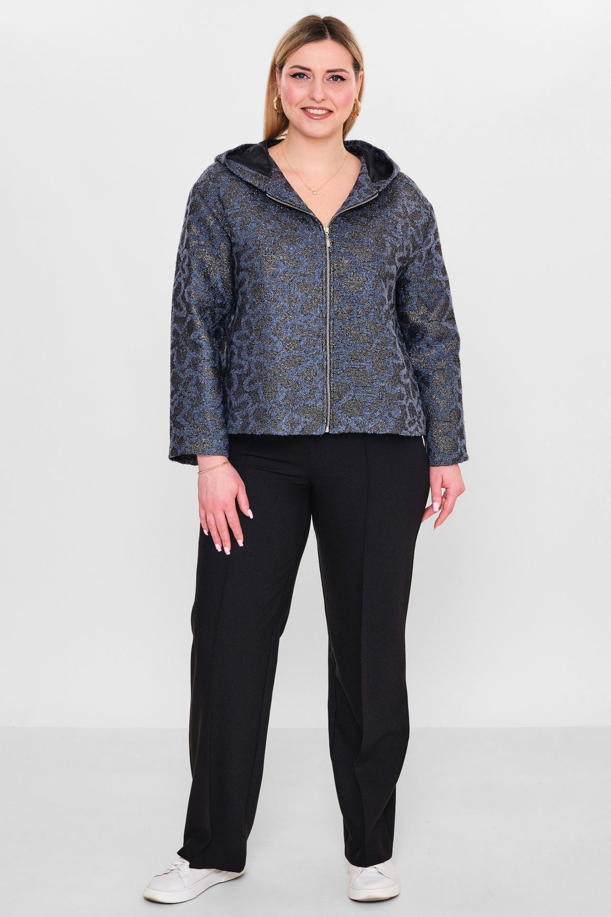 Laluce - Plus Size Jacket (L2.K26.CK.2C134) - 8690200069192