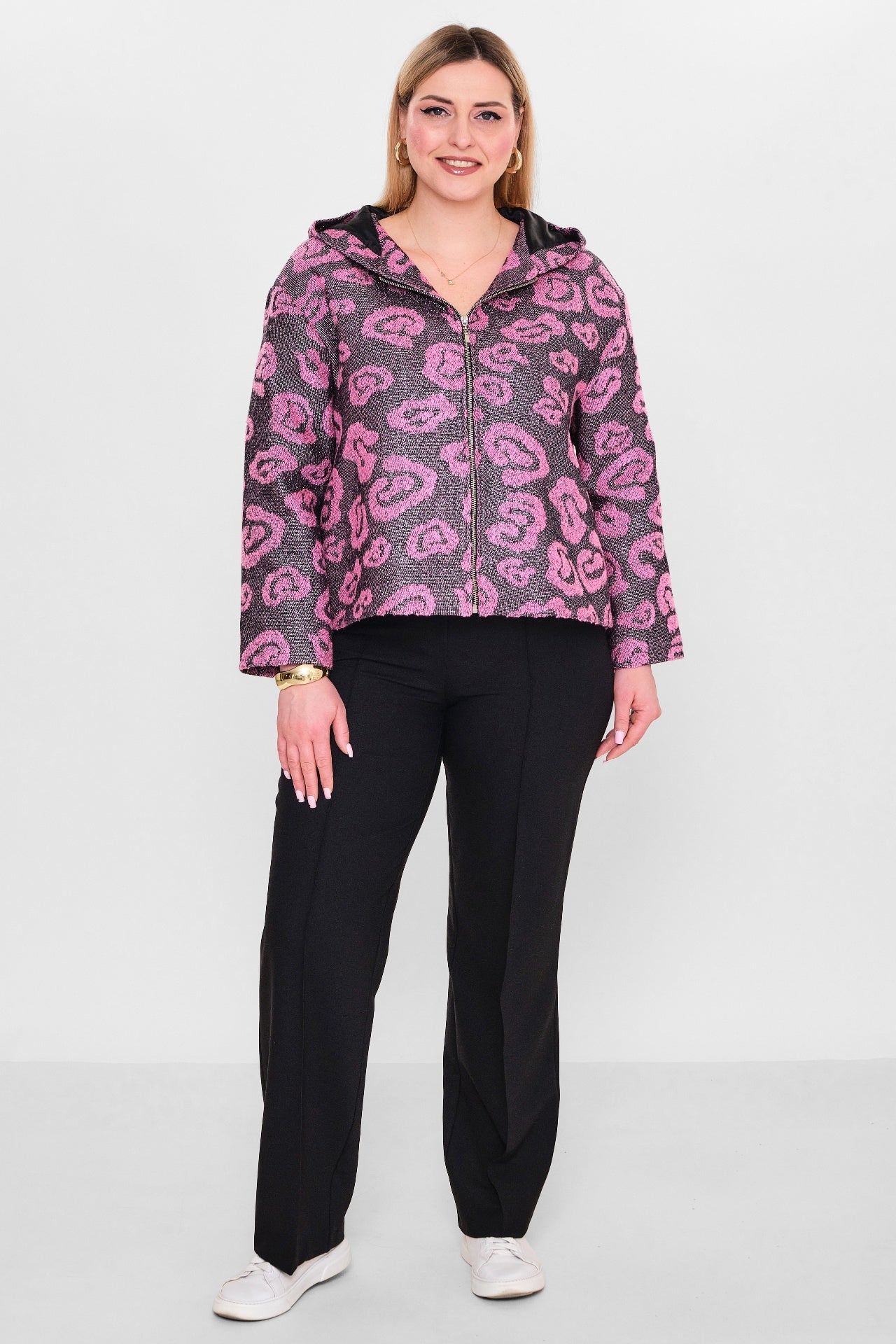 Laluce - Plus Size Jacket (L2.K26.CK.2C134) - 8690200069208