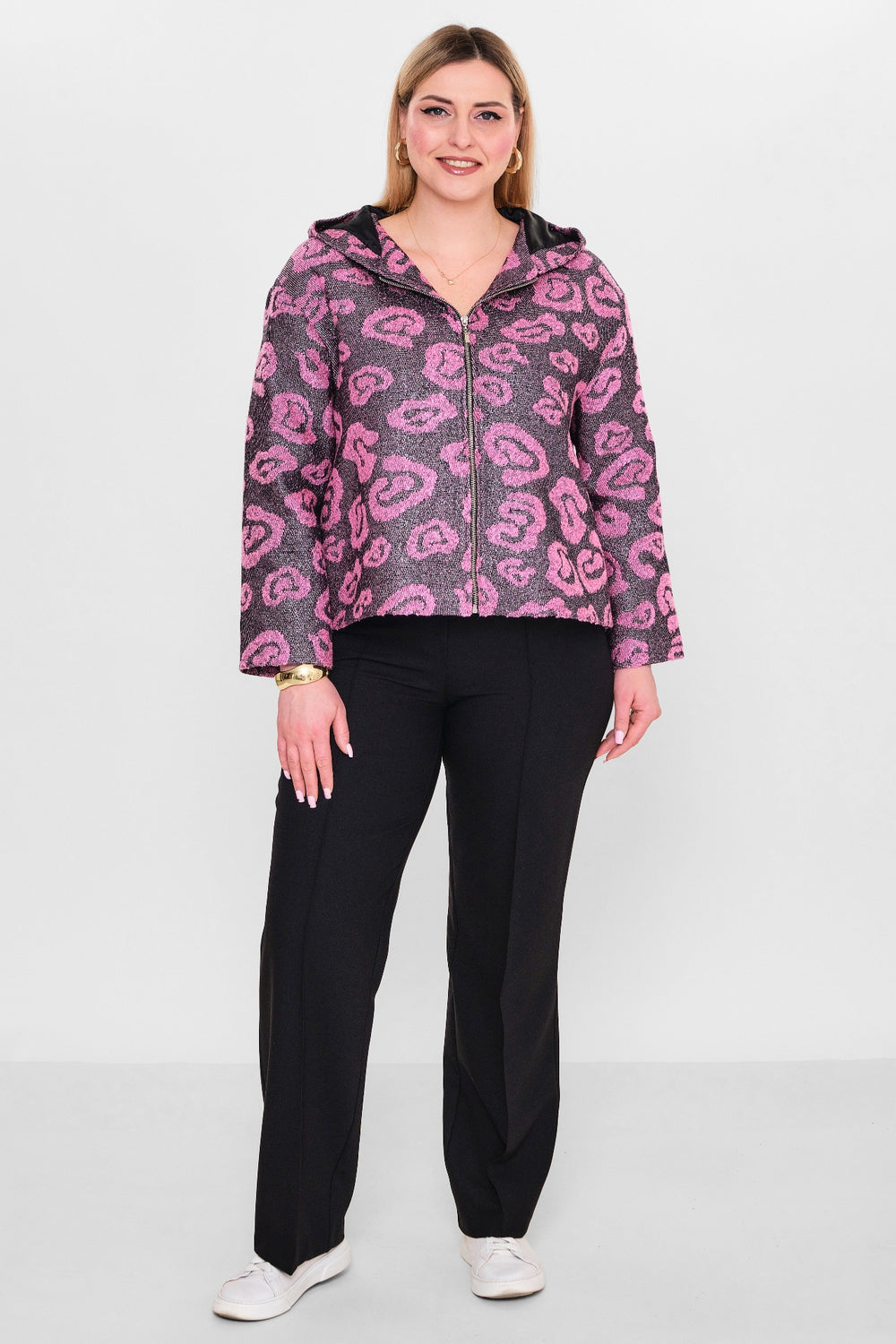 Laluce - Plus Size Jacket (L2.K26.CK.2C134) - 8690200069208