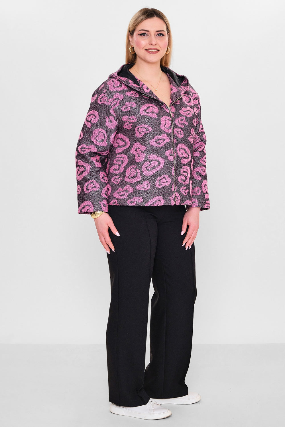 Laluce - Plus Size Jacket (L2.K26.CK.2C134) - 8690200069208
