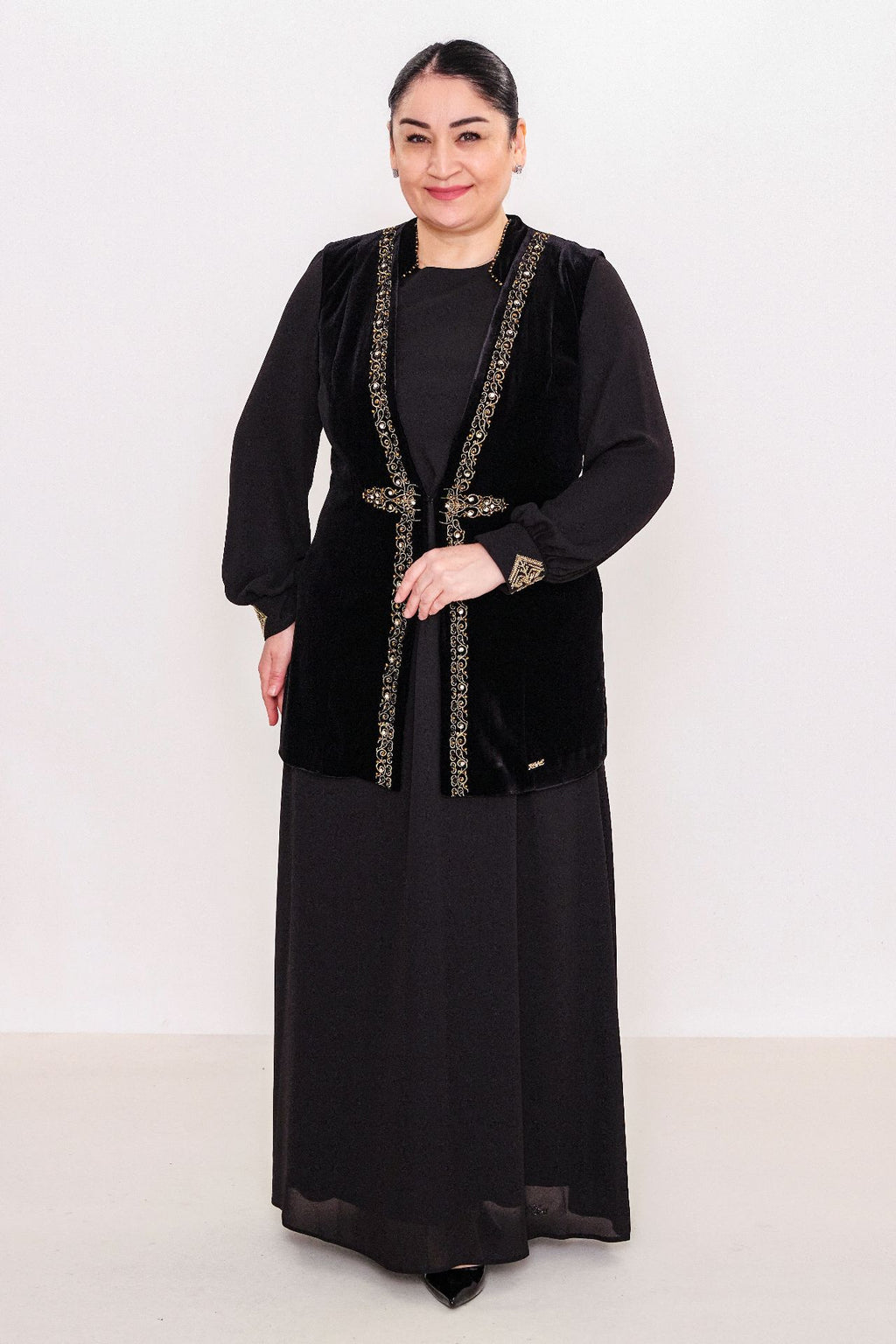 Ksas - Plus Size Waistcoat (KSAS4143)