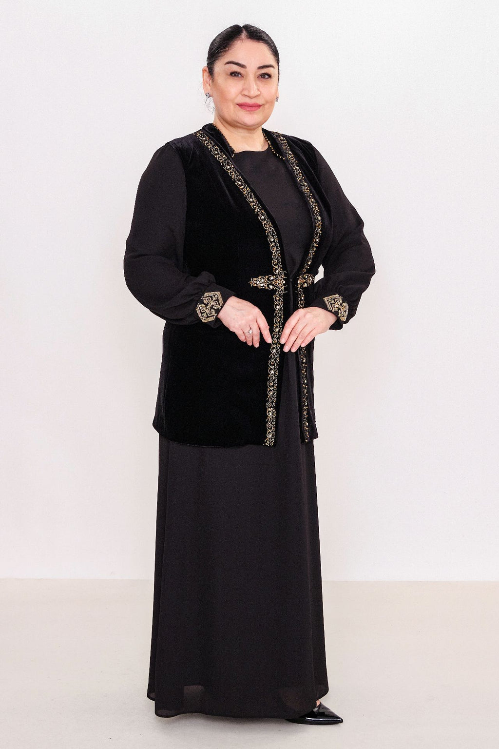 Ksas - Plus Size Waistcoat (KSAS4143)