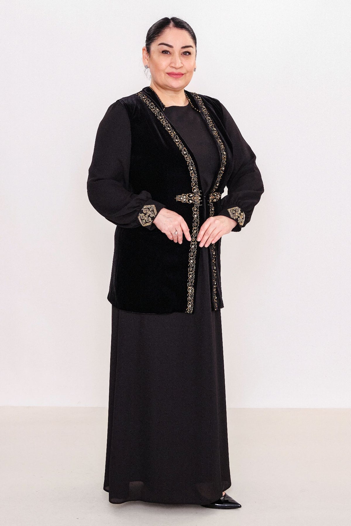 Ksas - Plus Size Waistcoat (KSAS4143)