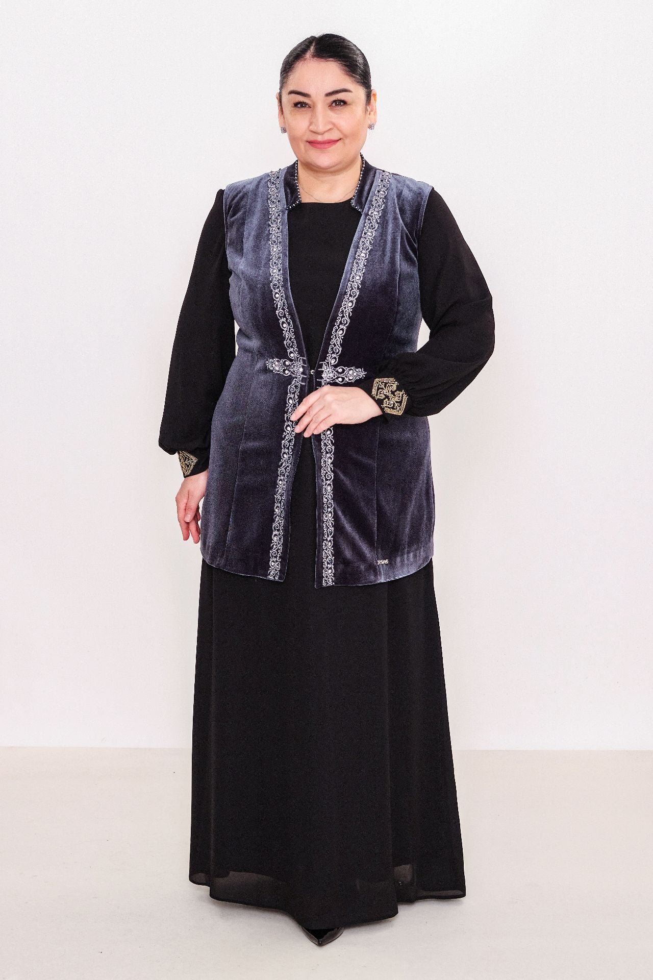 Ksas - Plus Size Waistcoat (KSAS4143) - 8690200070631