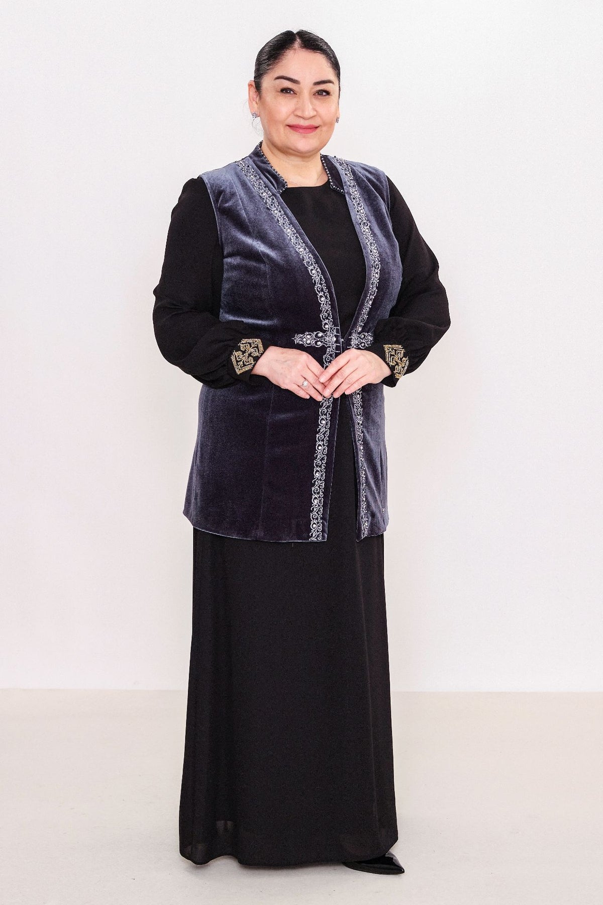 Ksas - Plus Size Waistcoat (KSAS4143) - 8690200070631