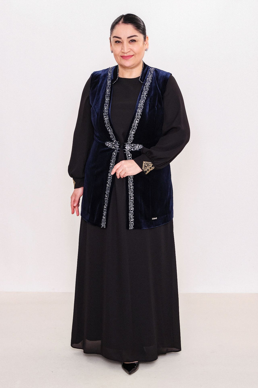 Ksas - Plus Size Waistcoat (KSAS4143)