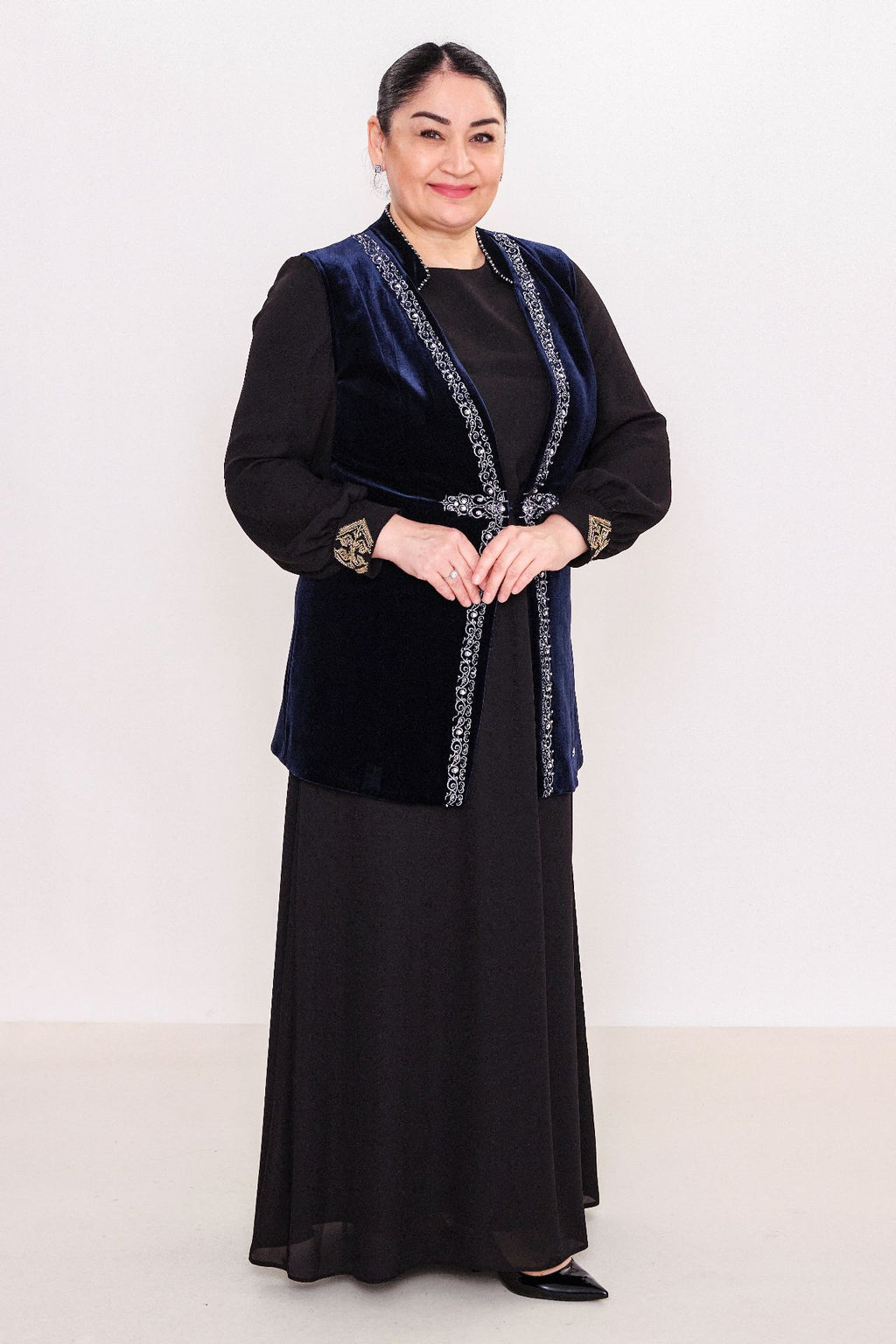 Ksas - Plus Size Waistcoat (KSAS4143)