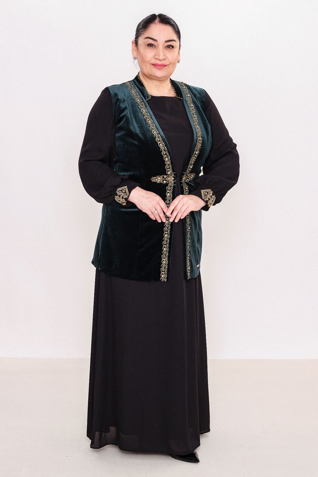 Ksas - Plus Size Waistcoat (KSAS4143)