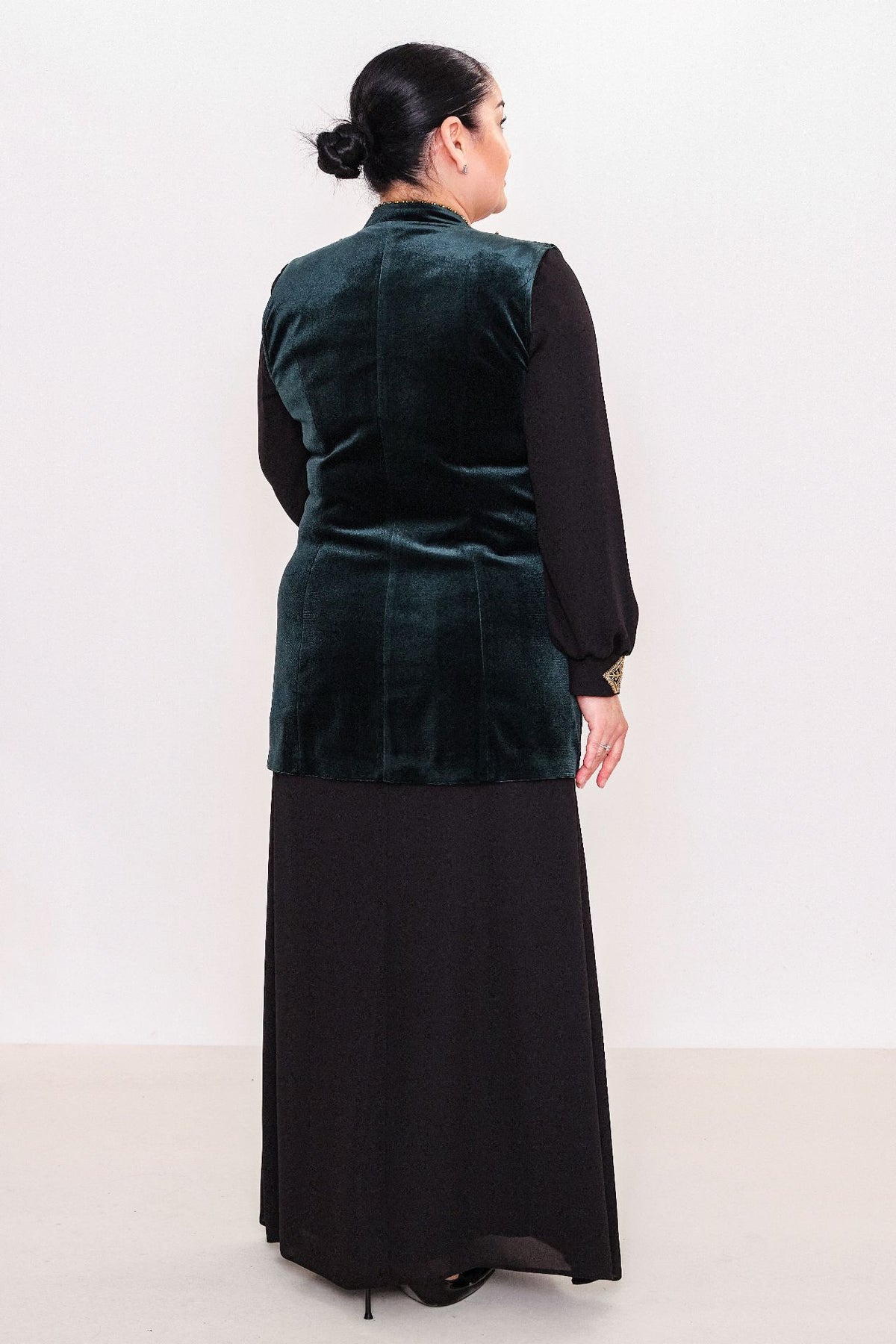 Ksas - Plus Size Waistcoat (KSAS4143)