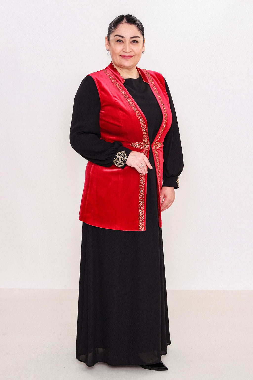 Ksas - Plus Size Waistcoat (KSAS4143) - 8690200070662