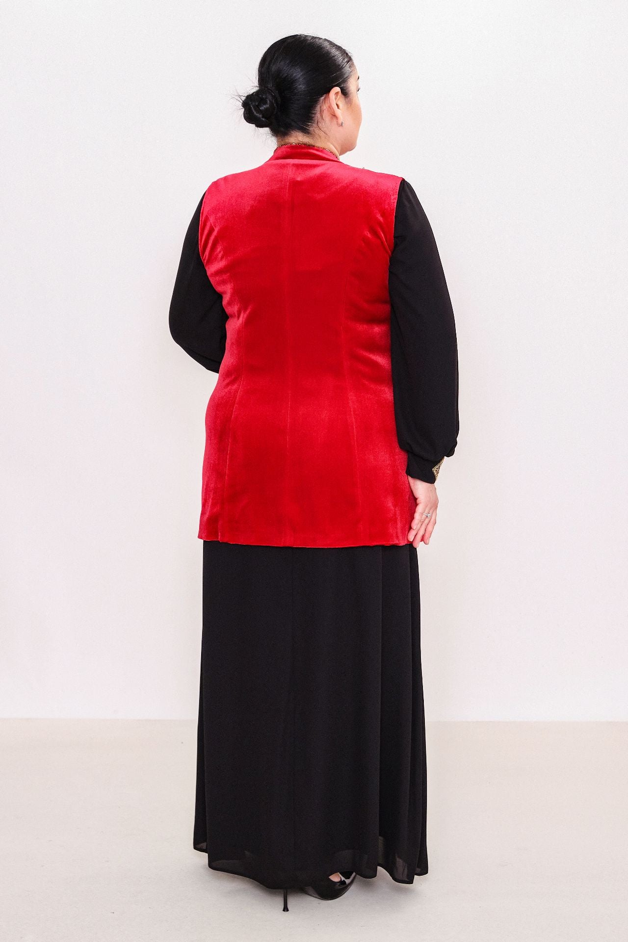 Ksas - Plus Size Waistcoat (KSAS4143) - 8690200070662
