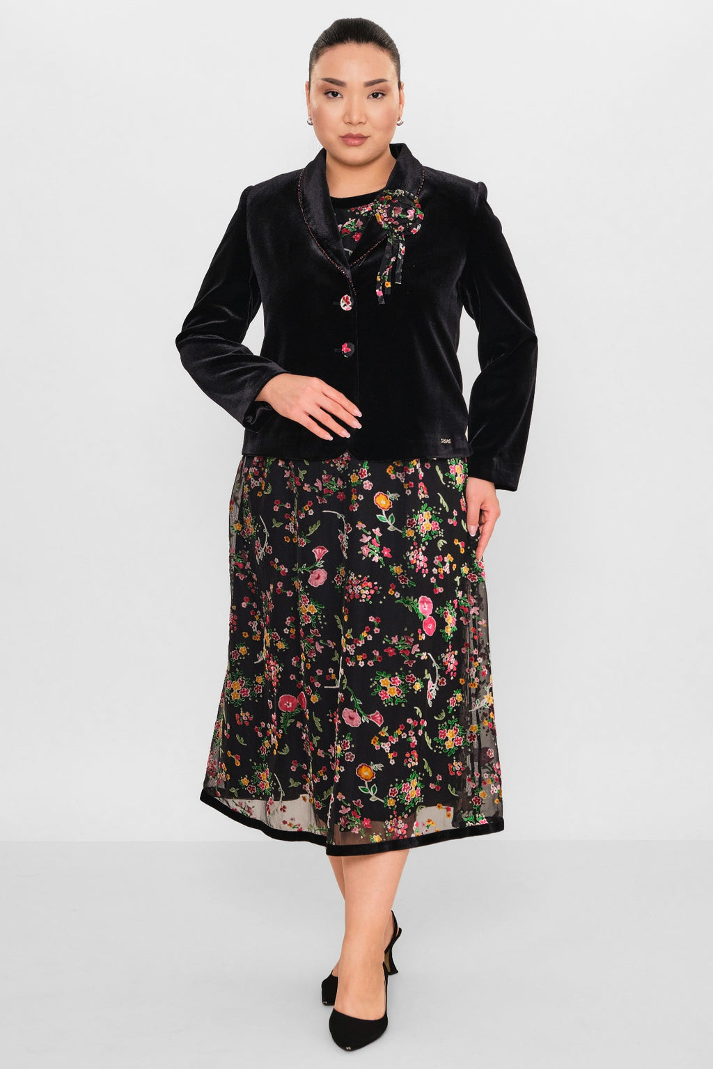 Ksas - Plus Size Suit (KSAS7083) - 8690200070679