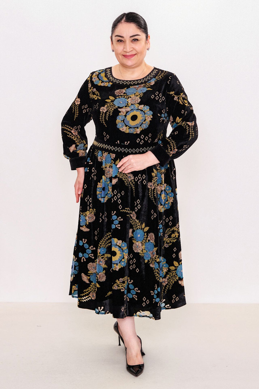 Ksas - Plus Size Dress (KSAS32370) - 8690200071348