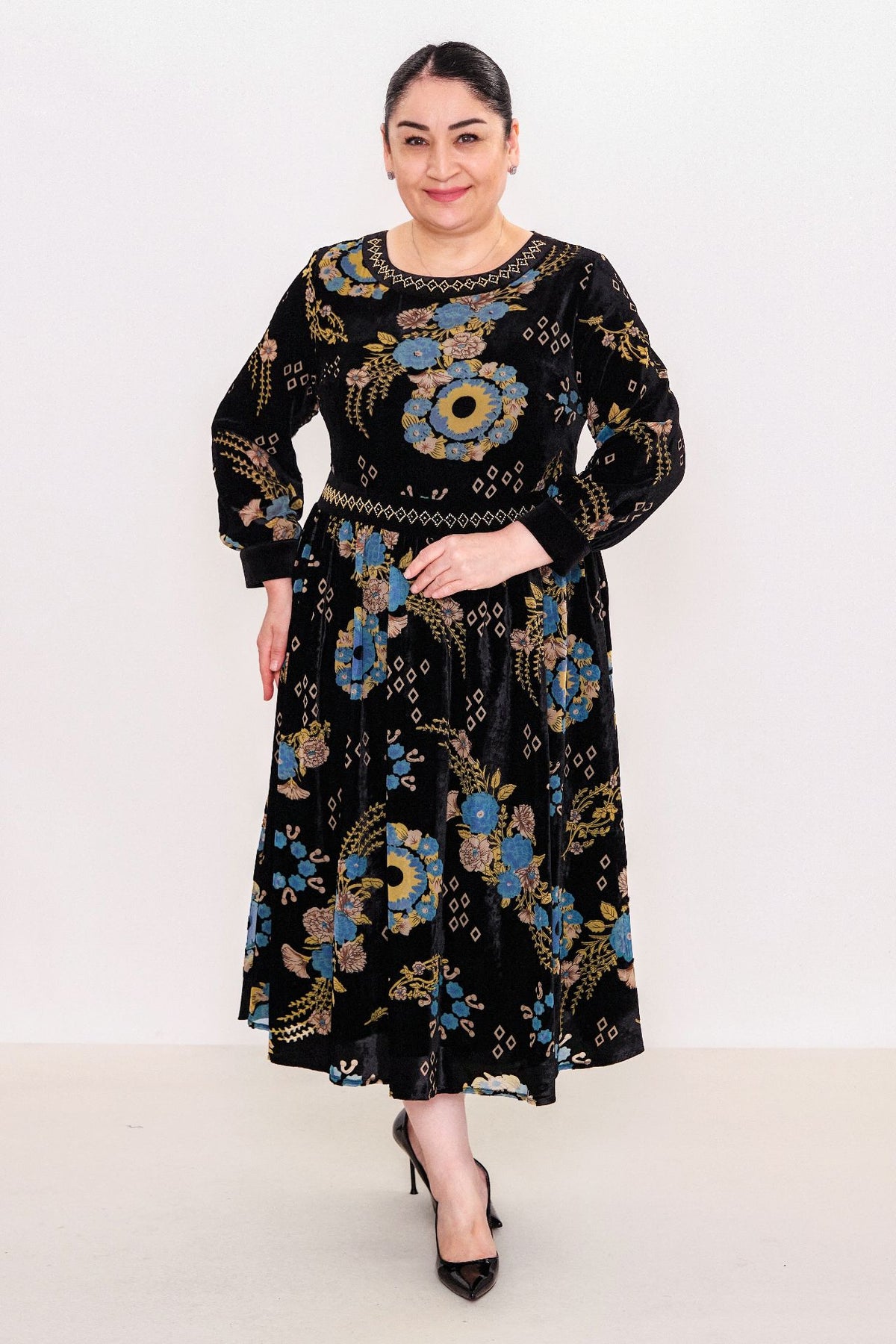 Ksas - Plus Size Dress (KSAS32370) - 8690200071348