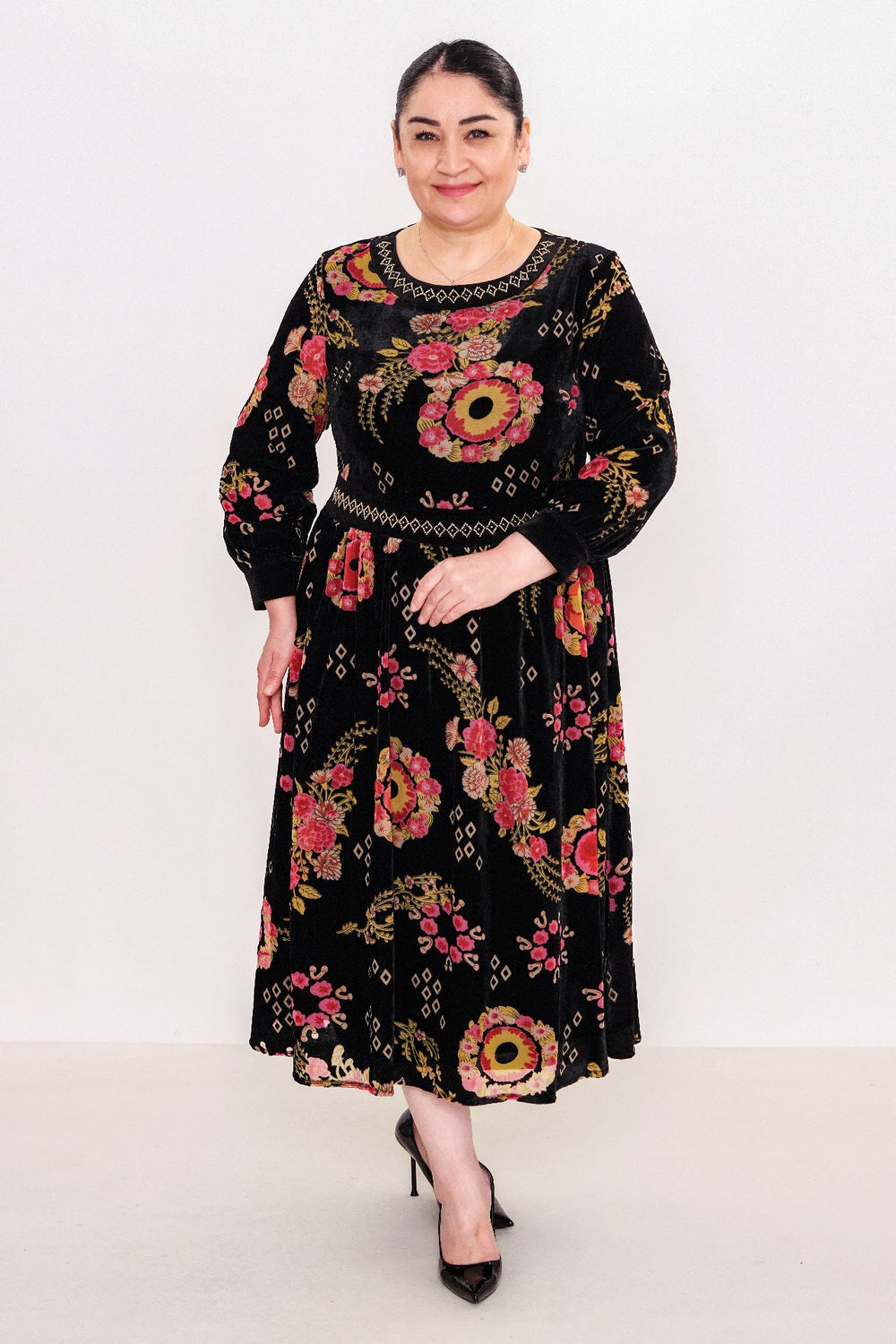 Ksas - Plus Size Dress (KSAS32370) - 8690200071355