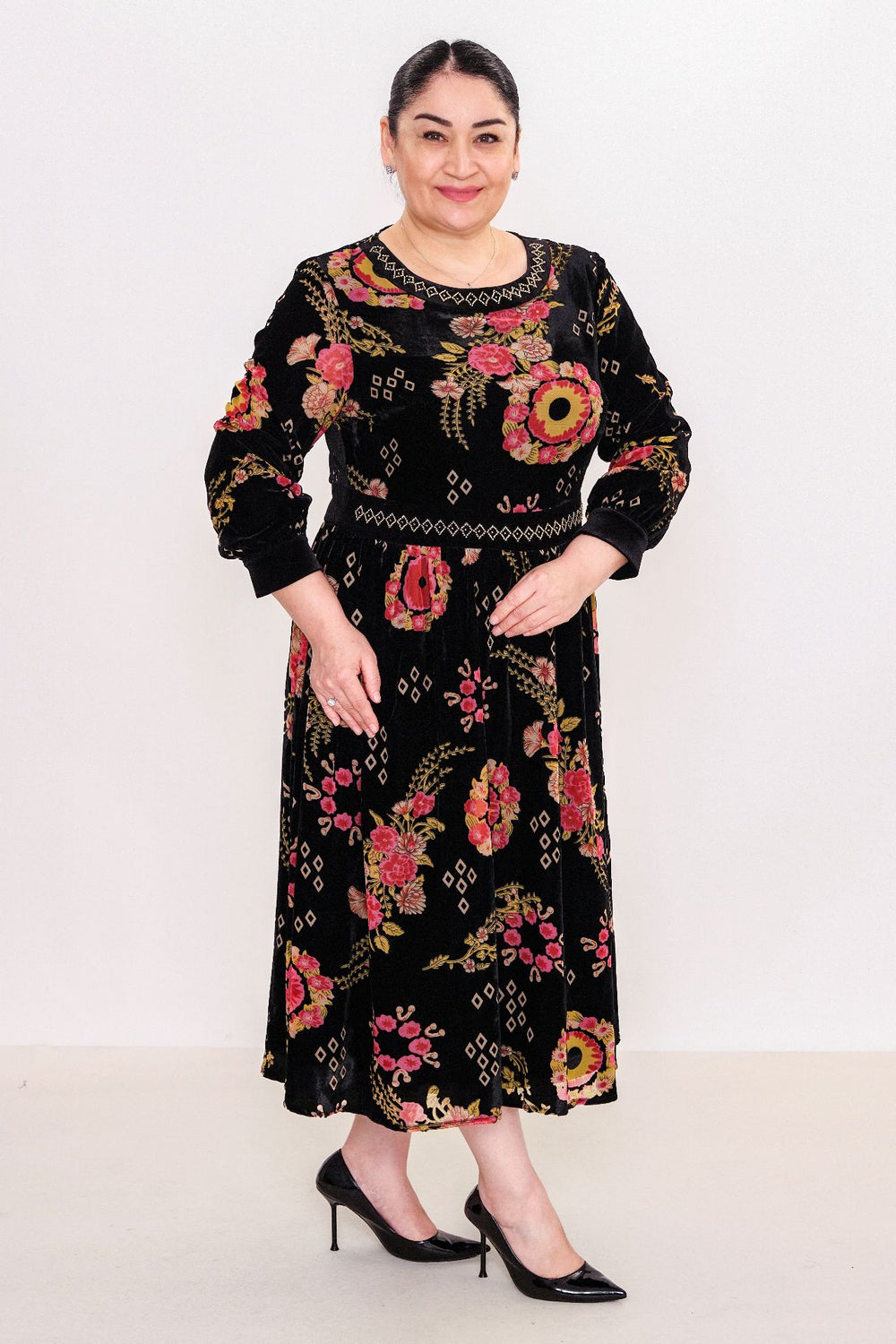 Ksas - Plus Size Dress (KSAS32370) - 8690200071355