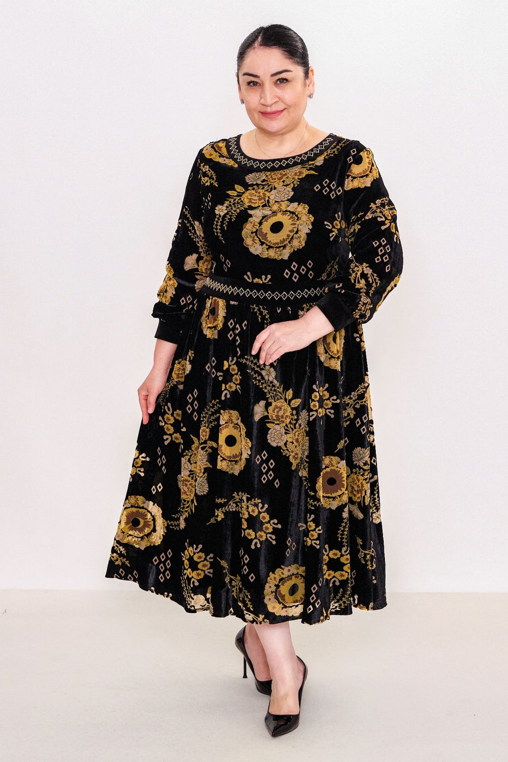 Ksas - Plus Size Dress (KSAS32370) - 8690200071362