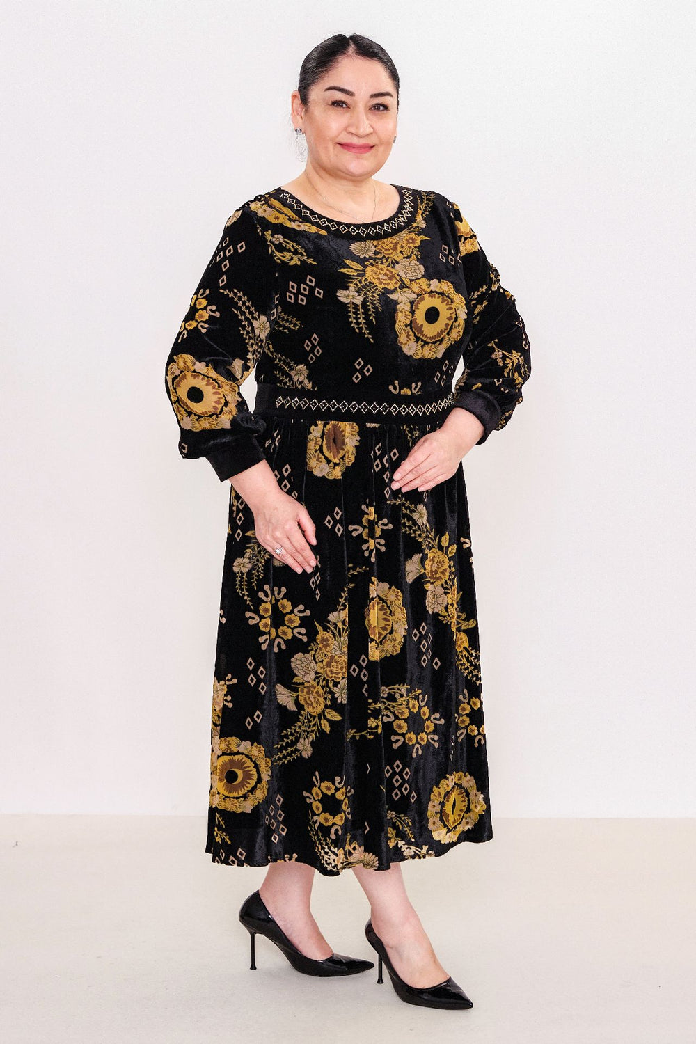 Ksas - Plus Size Dress (KSAS32370) - 8690200071362
