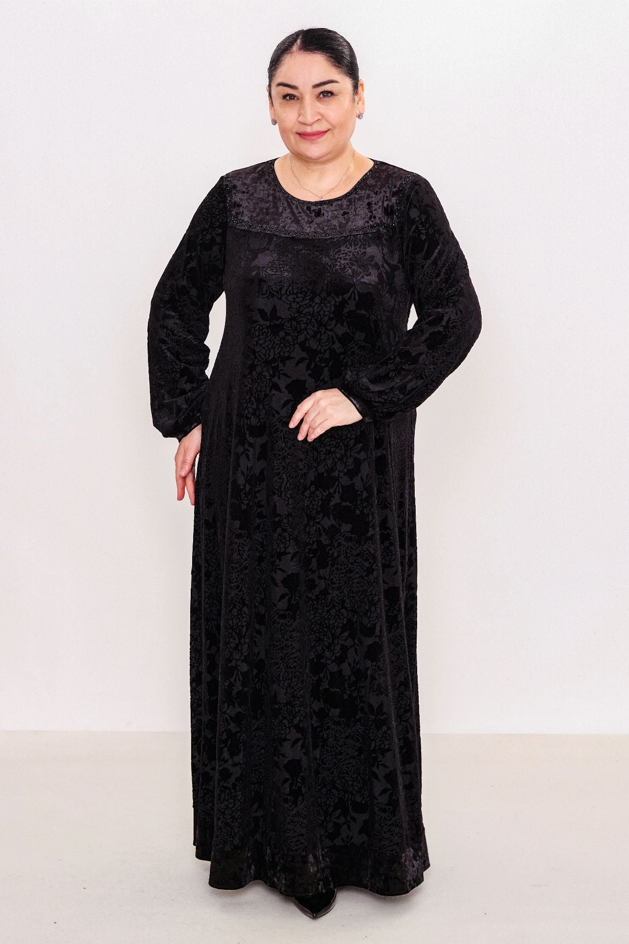 Ksas - Plus Size Dress (KSAS32377) - 8690200071379