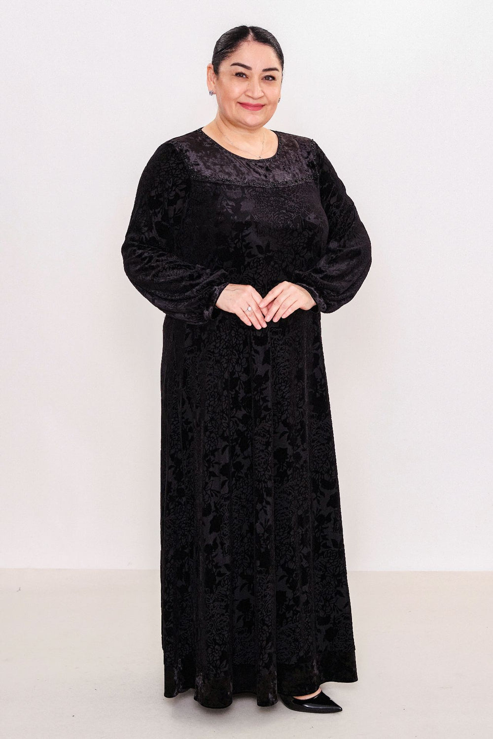 Ksas - Plus Size Dress (KSAS32377) - 8690200071379