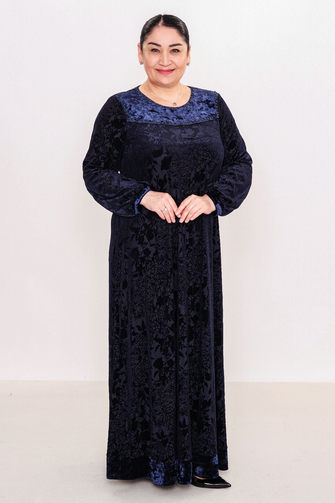 Ksas - Plus Size Dress (KSAS32377) - 8690200071386