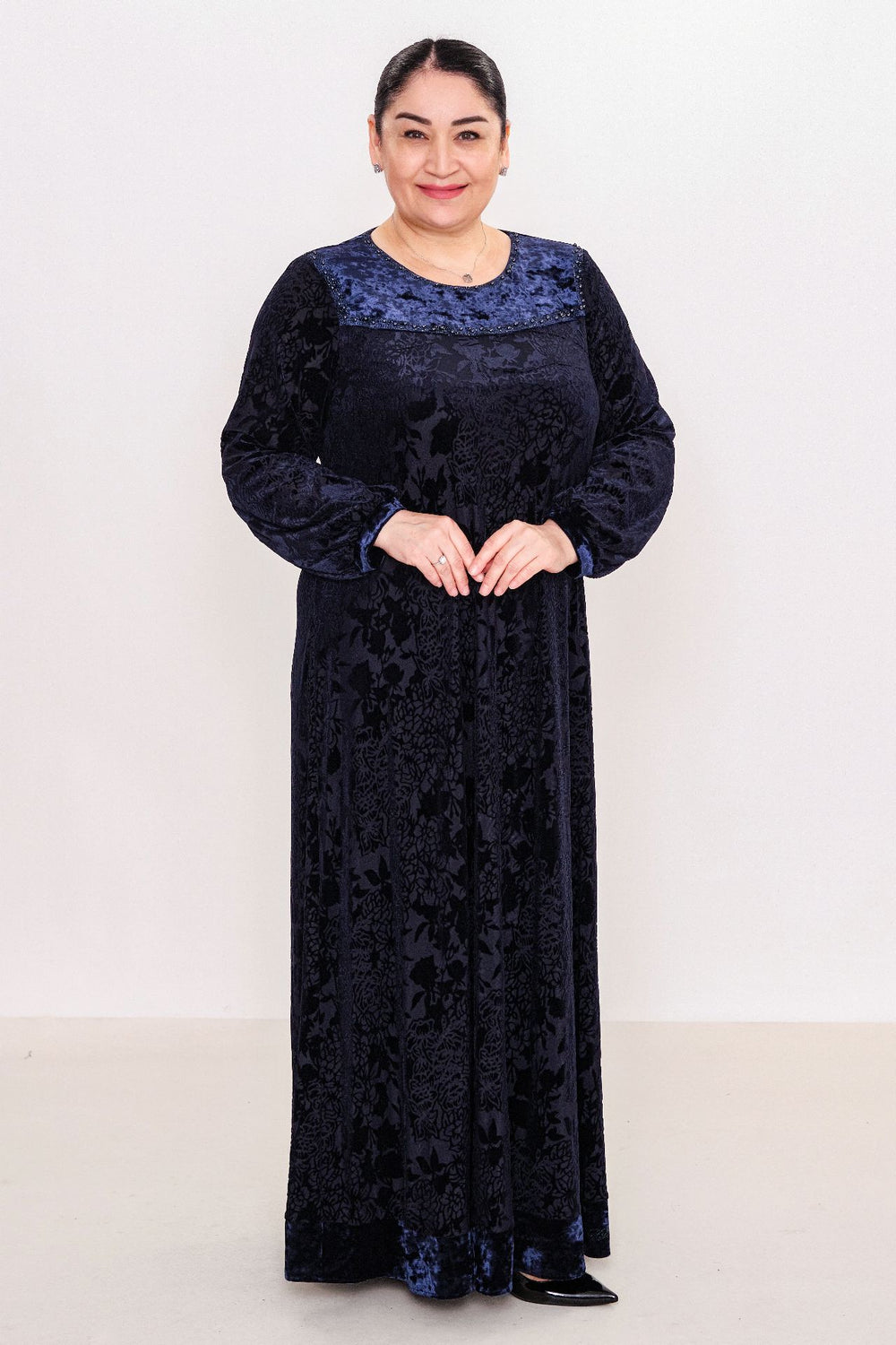 Ksas - Plus Size Dress (KSAS32377) - 8690200071386