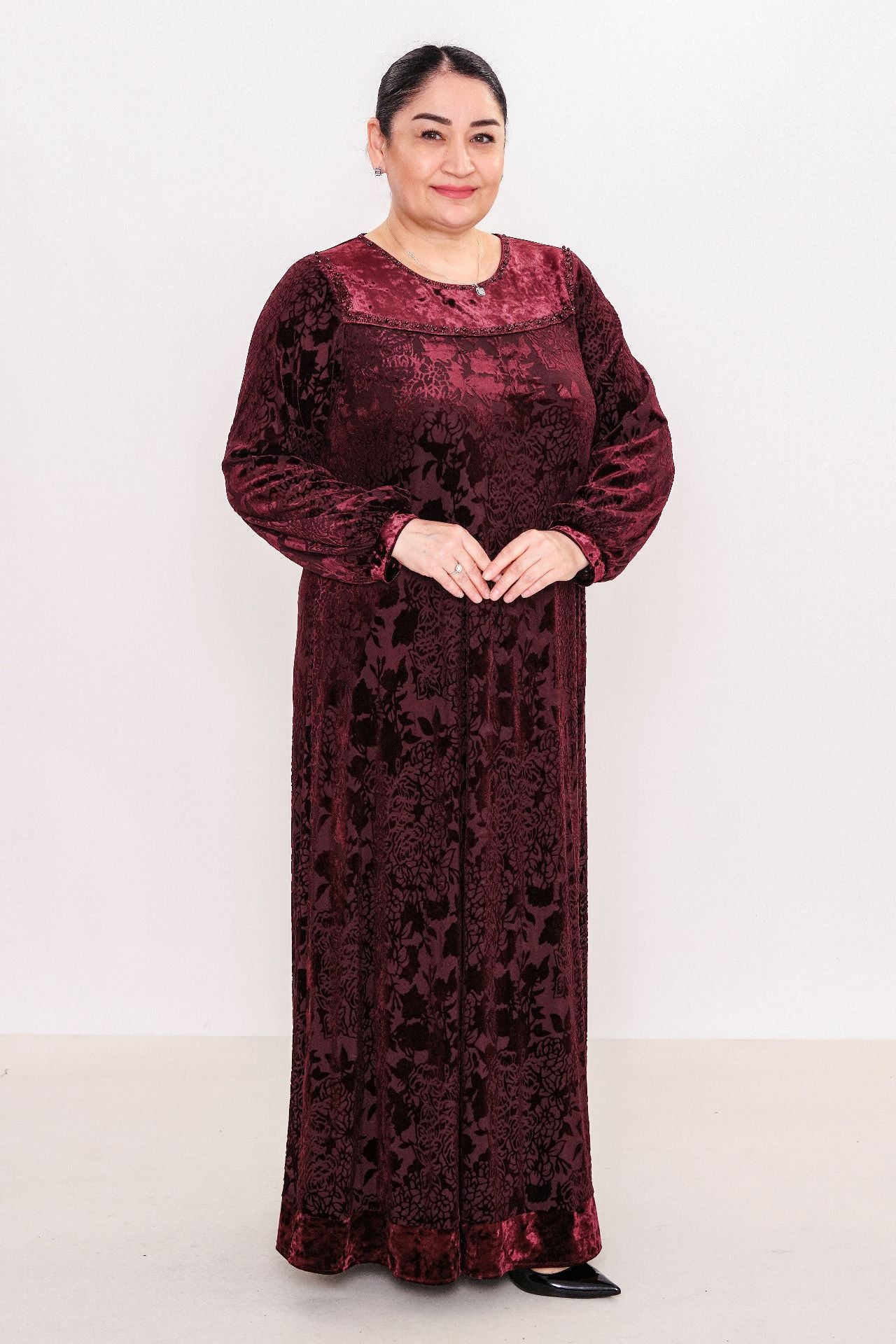 Ksas - Plus Size Dress (KSAS32377) - 8690200071393