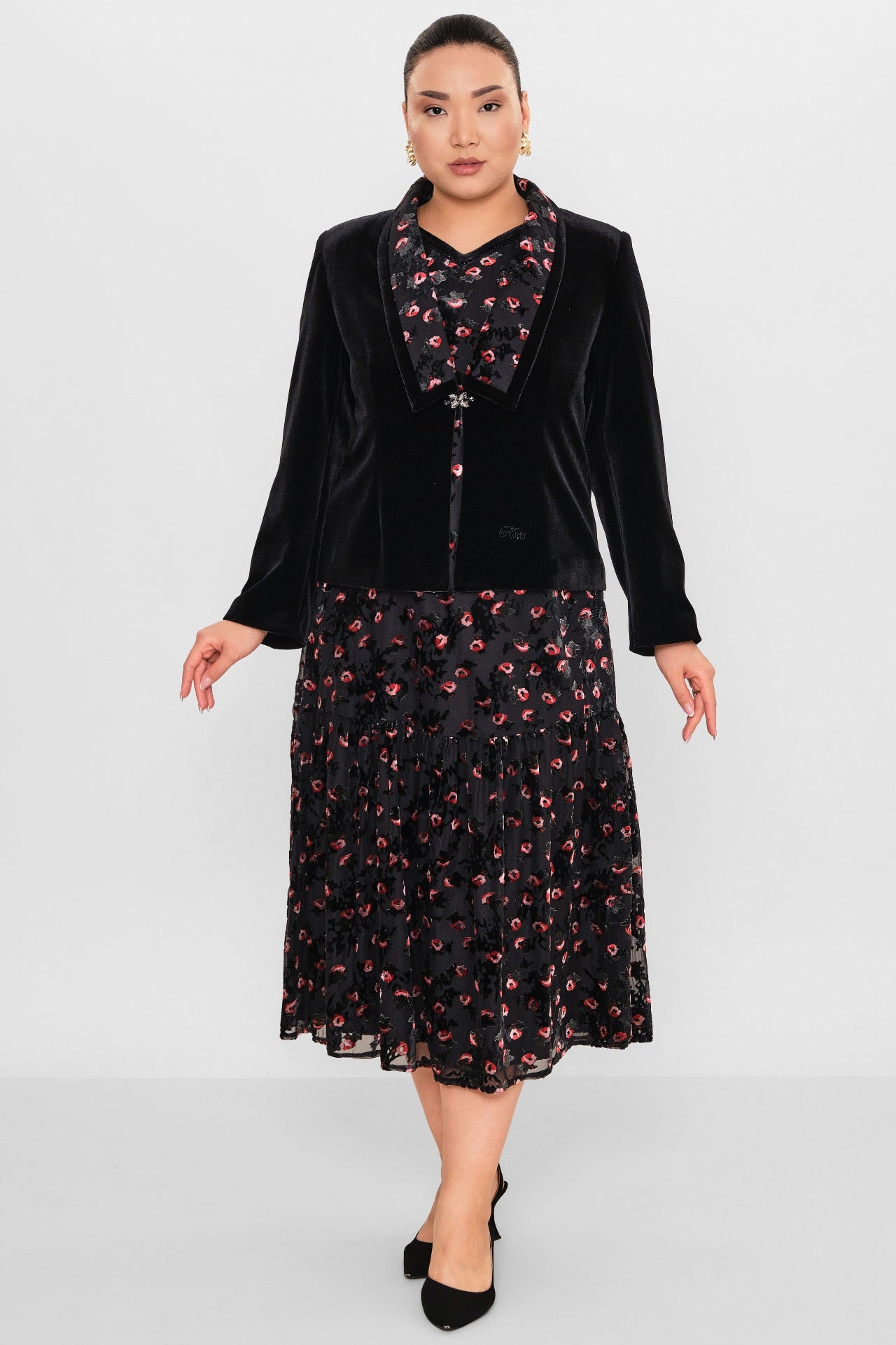 Ksas - Plus Size Suit (KSAS7082) - 8690200071416