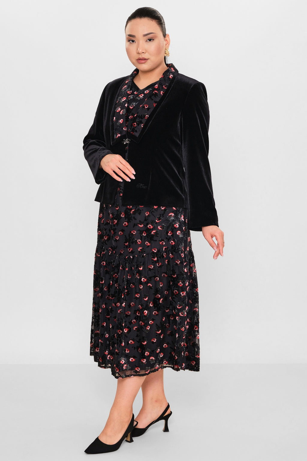 Ksas - Plus Size Suit (KSAS7082) - 8690200071416
