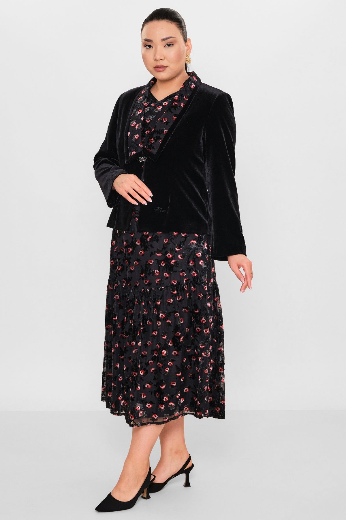 Ksas - Plus Size Suit (KSAS7082) - 8690200071416