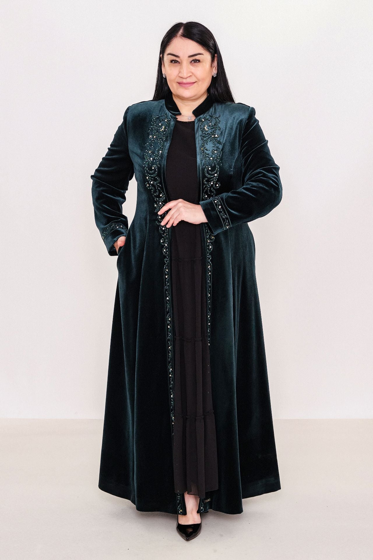 Ksas - Plus Size Cardigan (KSAS4188) - 8690200071850