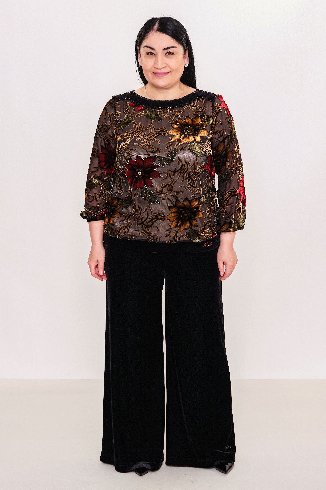 Ksas - Plus Size Blouse (KSAS13692) - 8690200072529