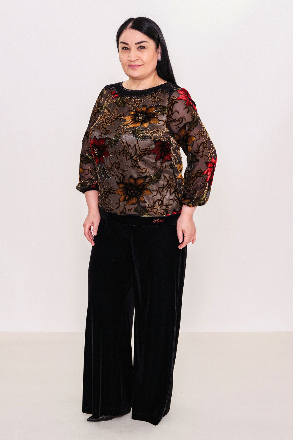 Ksas - Plus Size Blouse (KSAS13692) - 8690200072529