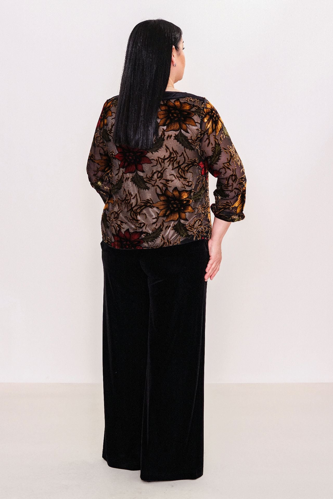 Ksas - Plus Size Blouse (KSAS13692) - 8690200072529